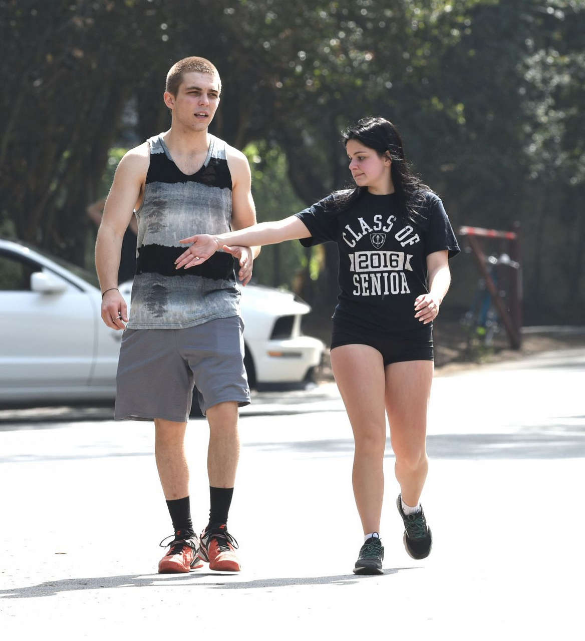 Ariel Winter Out Hiking Lo Anagles