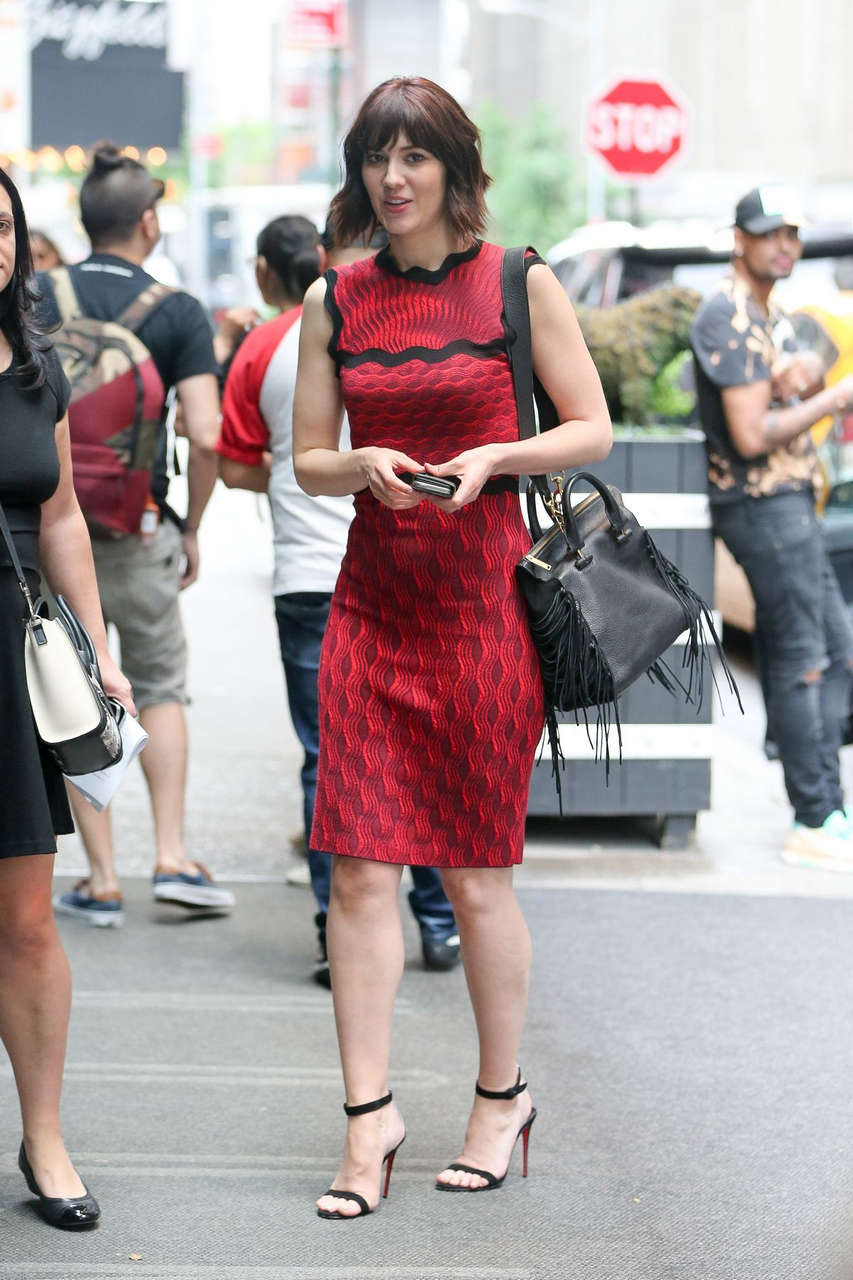 Ary Elizabeth Winstead Out About New York