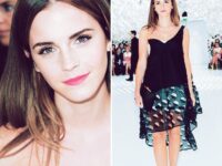 Asheathes Emma Watson At Paris Fashion Week