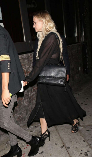 Ashlee Simpson Arrives Lady Gagas 30th Birthday Party Los Angeles
