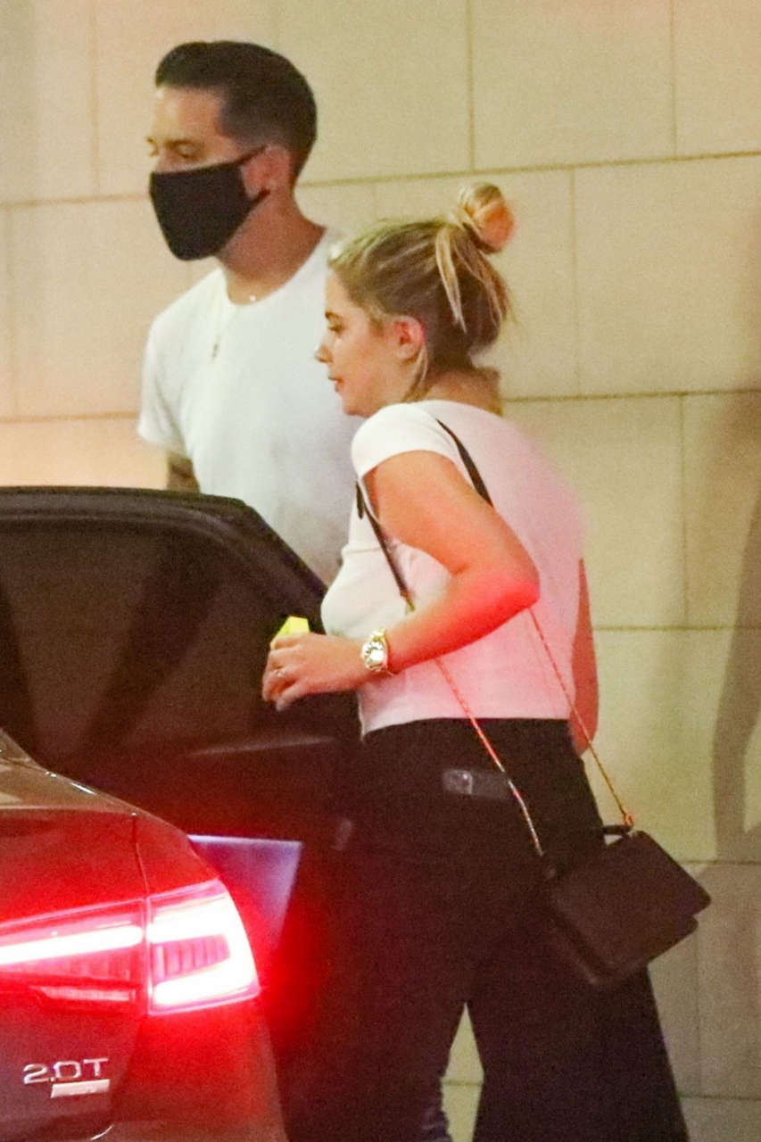 Ashley Benson G Eazy Out For Dinner Los Angeles