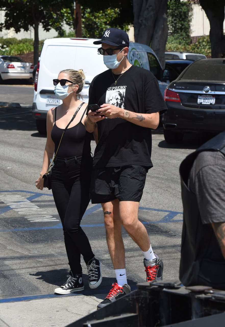 Ashley Benson G Eazy Out Shopping Los Angeles