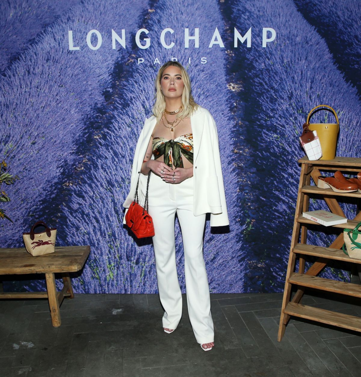 Ashley Benson Longchamp Brings Provence To La To Celebrate Ss22 Collection