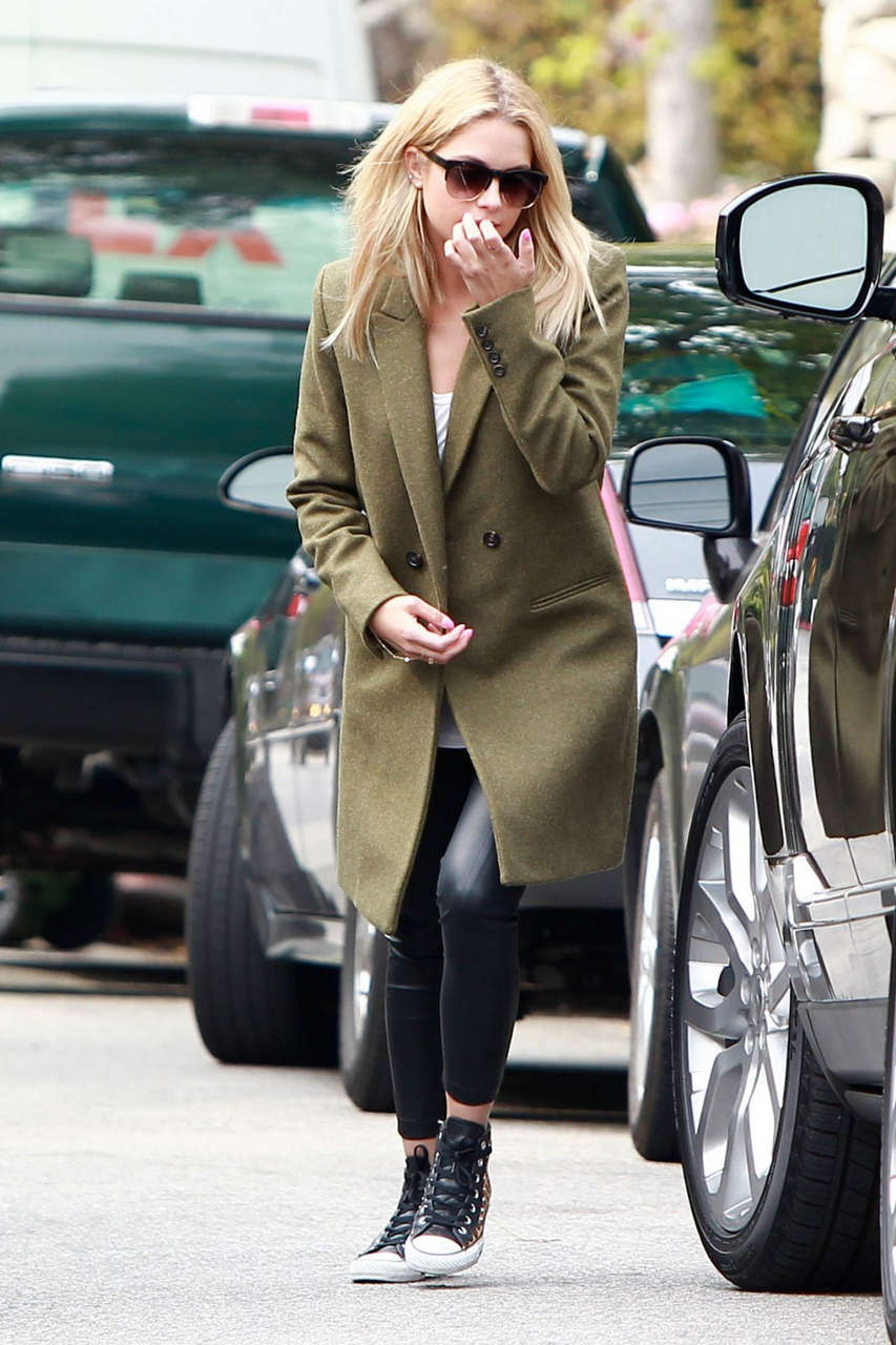 Ashley Benson Out About Beverly Hills