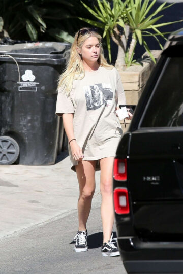 Ashley Benson Out About Los Feliz