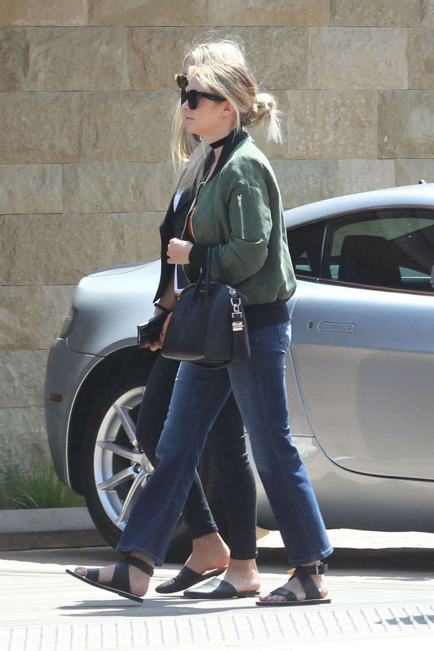 Ashley Benson Out For Lunch Memorial Weekend Los Angeles