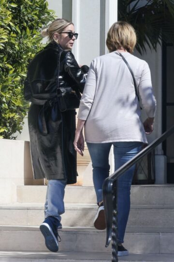 Ashley Benson Out For Lunch With Friend Los Angeles