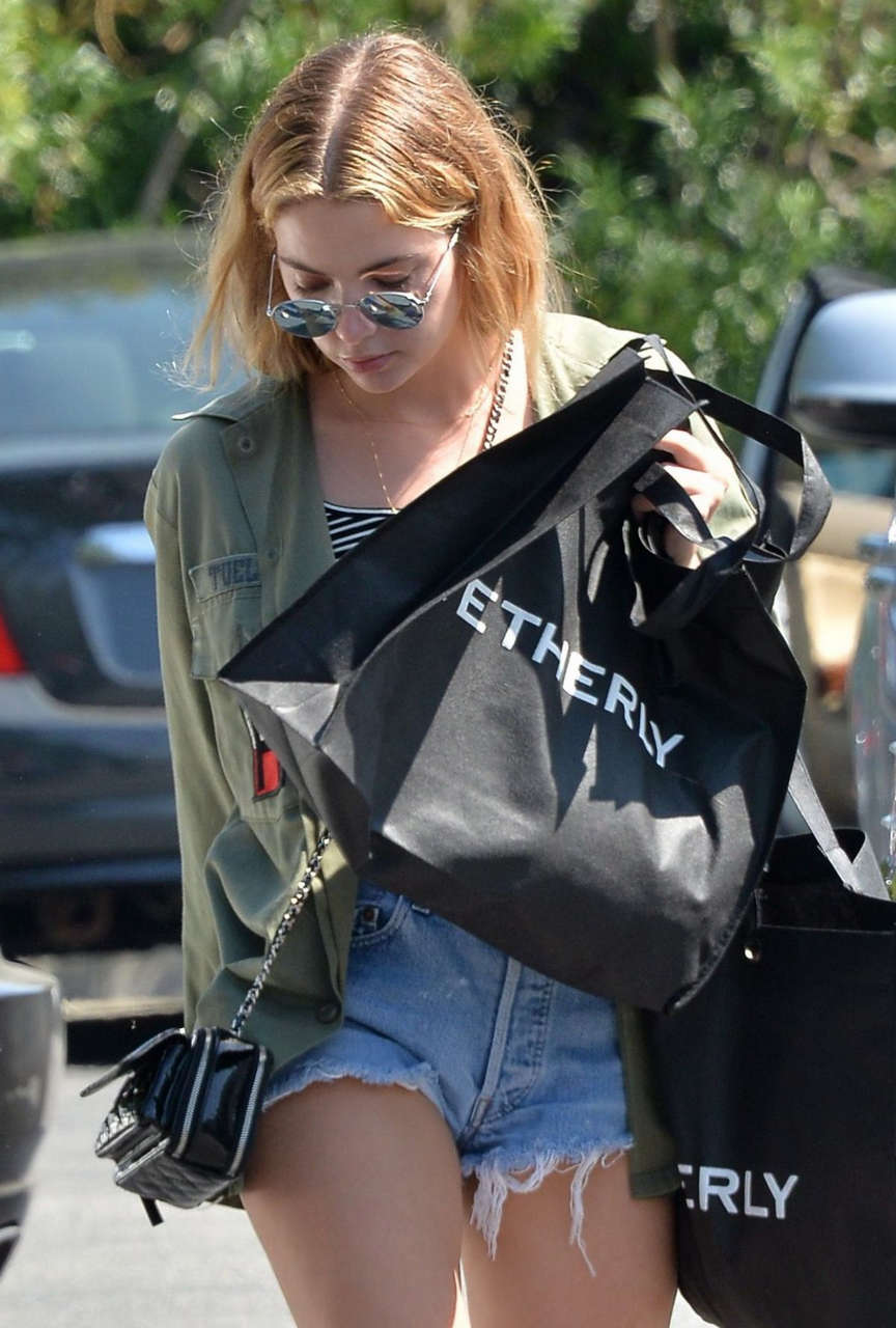 Ashley Benson Out Shopping Beverly Hills