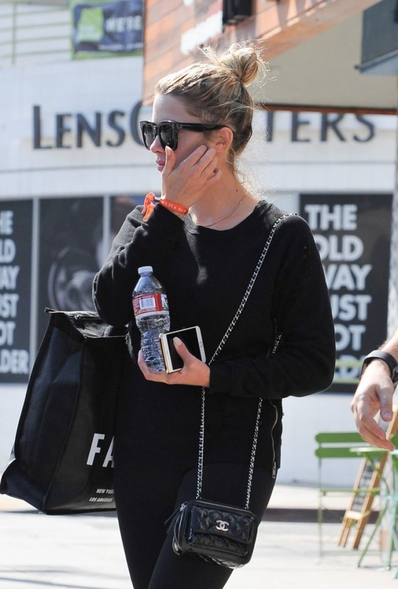 Ashley Benson Out Shopping West Hollywood