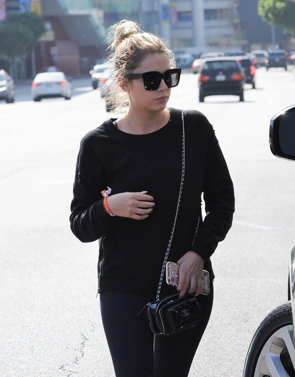 Ashley Benson Out Shopping West Hollywood