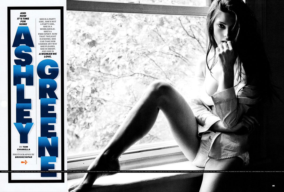 Ashley Greene Esquire Magazine August 2012 Issue