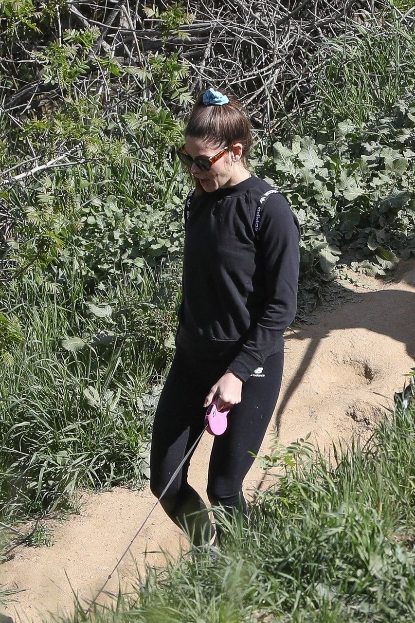 Ashley Greene Out Hiking With Friends Los Angeles
