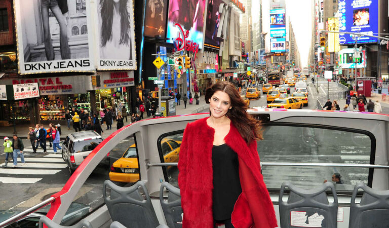 Ashley Greene Times Square Dkny Jeans Spring 2012 Ad Campaign (11 photos)