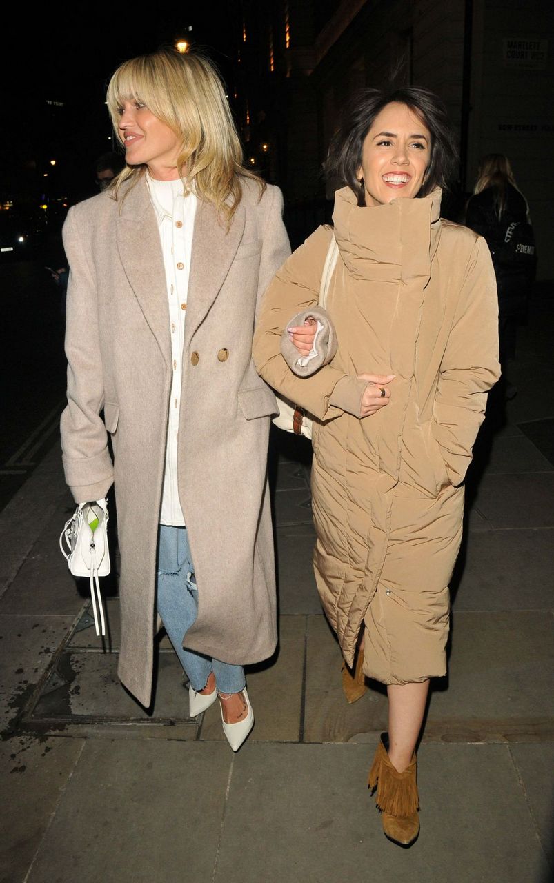 Ashley Roberts And Janette Manrara Night Out London