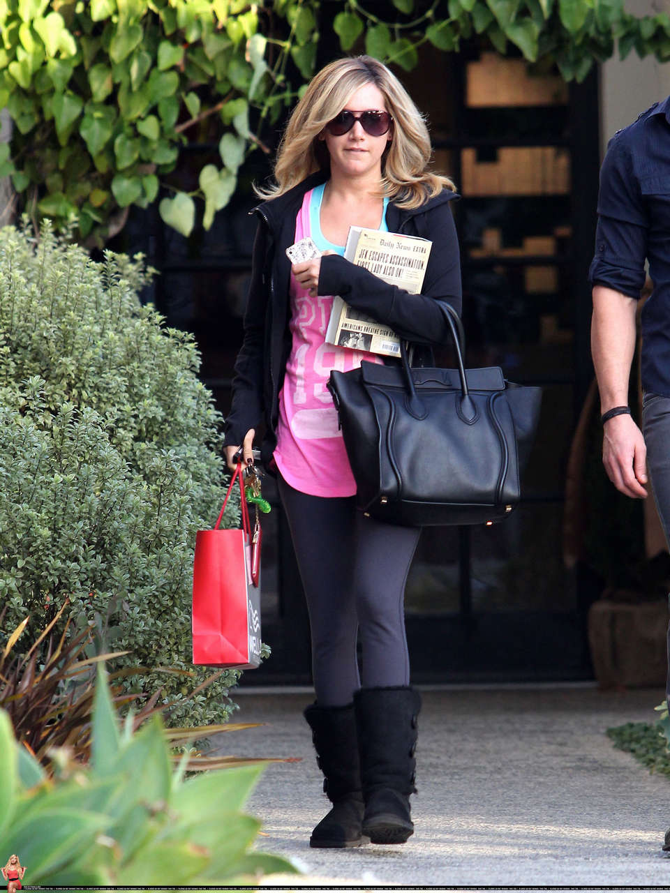 Ashley Tisdale Leaving Salon West Hollywood