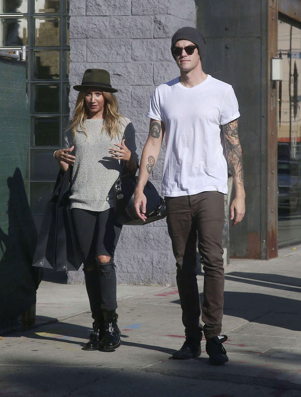 Ashley Tisdale Out About Los Angeles