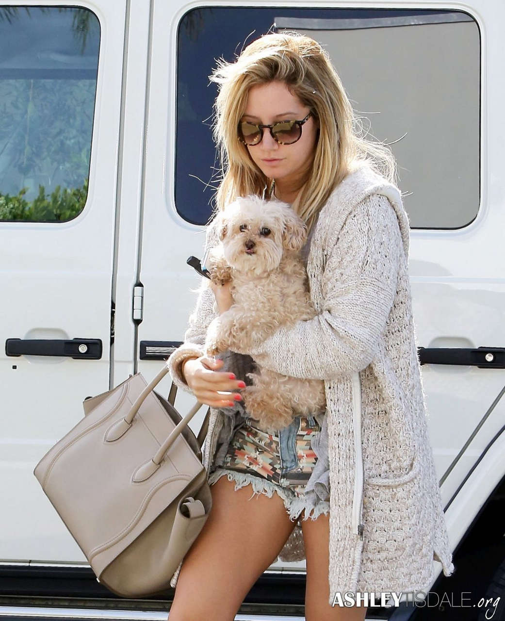 Ashley Tisdale Out About Los Angeles