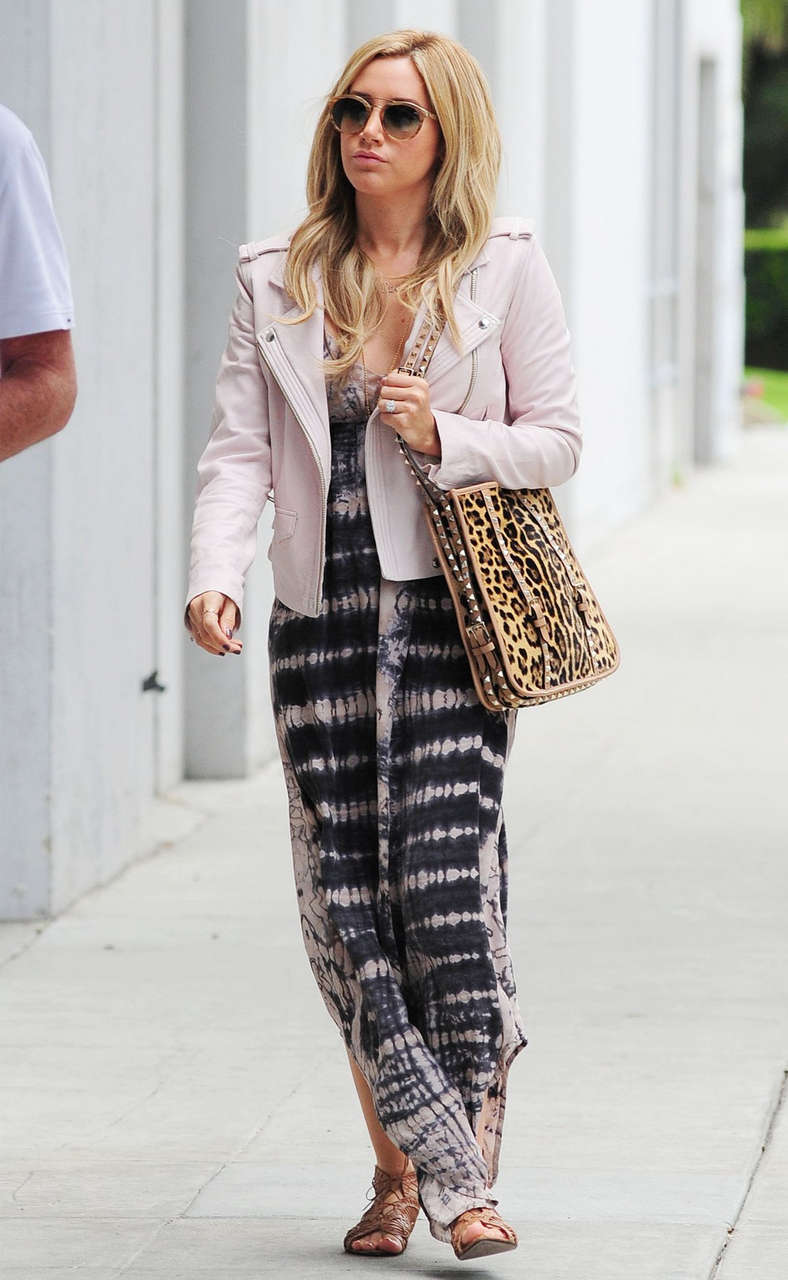 Ashley Tisdale Out About West Hollywood