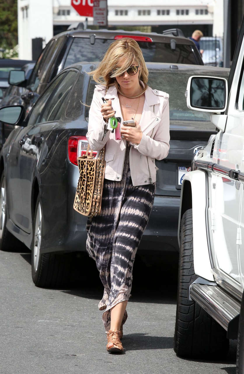 Ashley Tisdale Out About West Hollywood