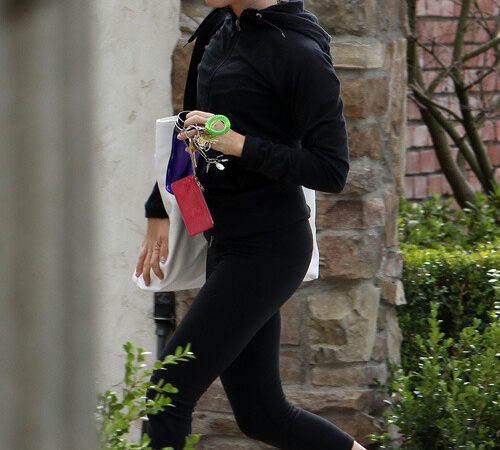 Ashley Tisdale Out For A Jog In Toluca Lake (1 photo)
