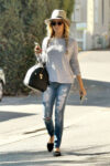 Ashley Tisdale Ripped Jeans Out About Studio City