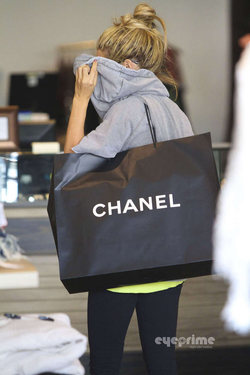 Ashley Tisdale Shopping Beverly Hills