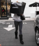 Ashley Tisdale Tight Leaving Chanel Store Beverly Hills