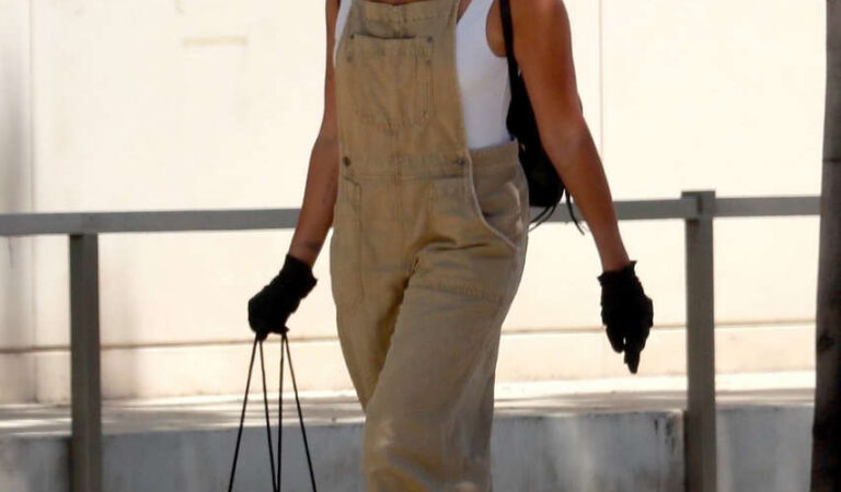 Ashley Tisdale Wearing Mask Out Los Angeles (13 photos)