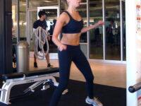 Ashley Tisdale Working Out Gym