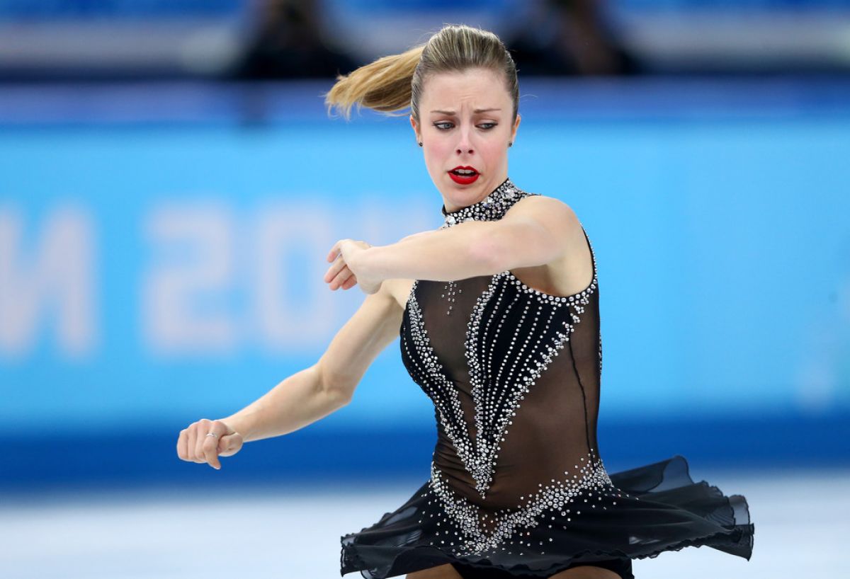 Ashley Wagner Figure Skating Ladies Short Program Sochi