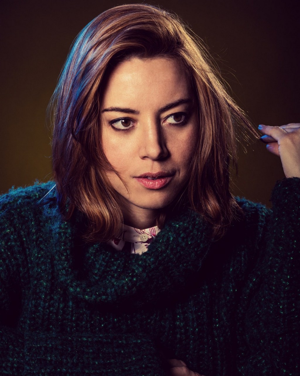Aubrey Plaza Photographed By Justin Bishop For