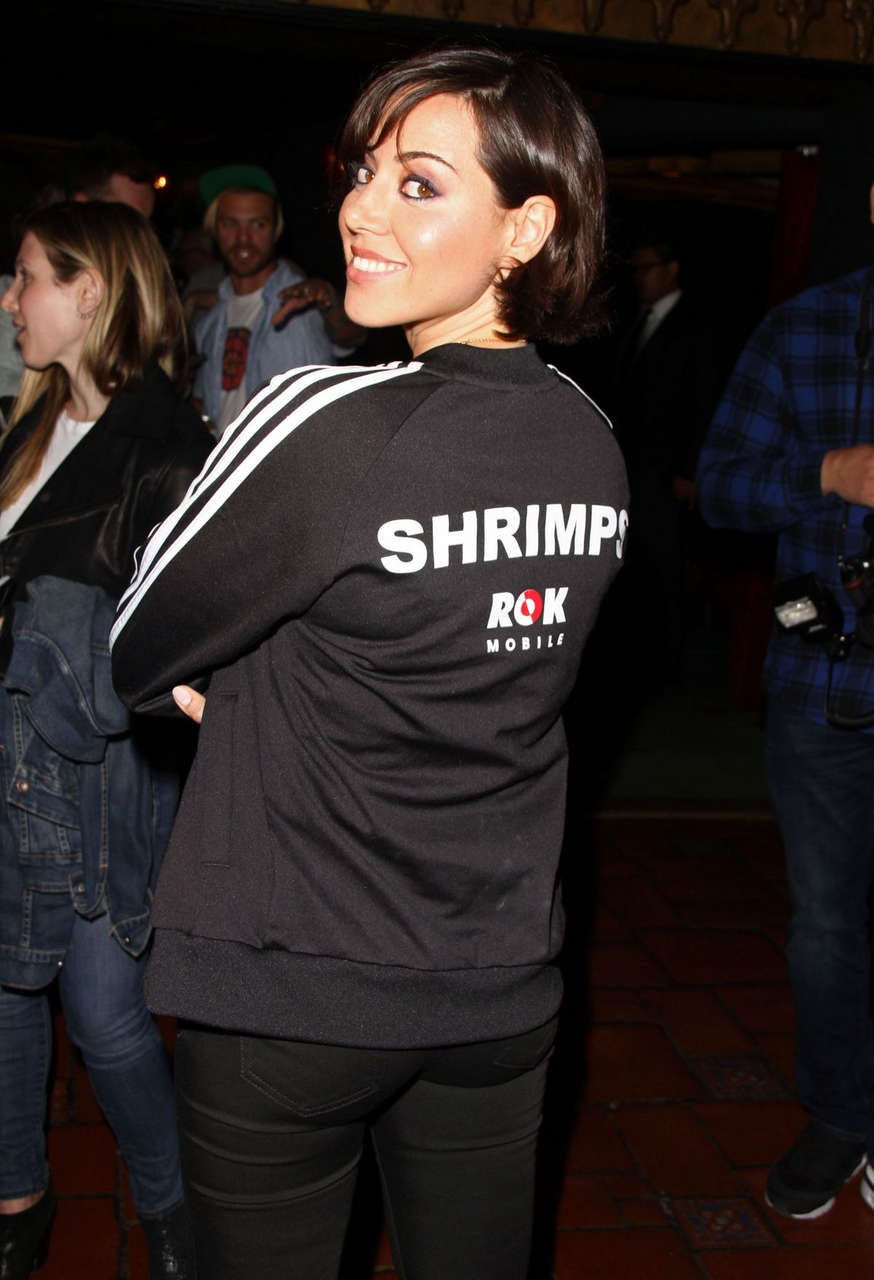 Aubrey Plaza Pistol Shrimps Premiere Los Angeles