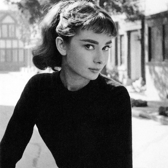 Audrey Hepburn Photographed By Mark Shaw On The