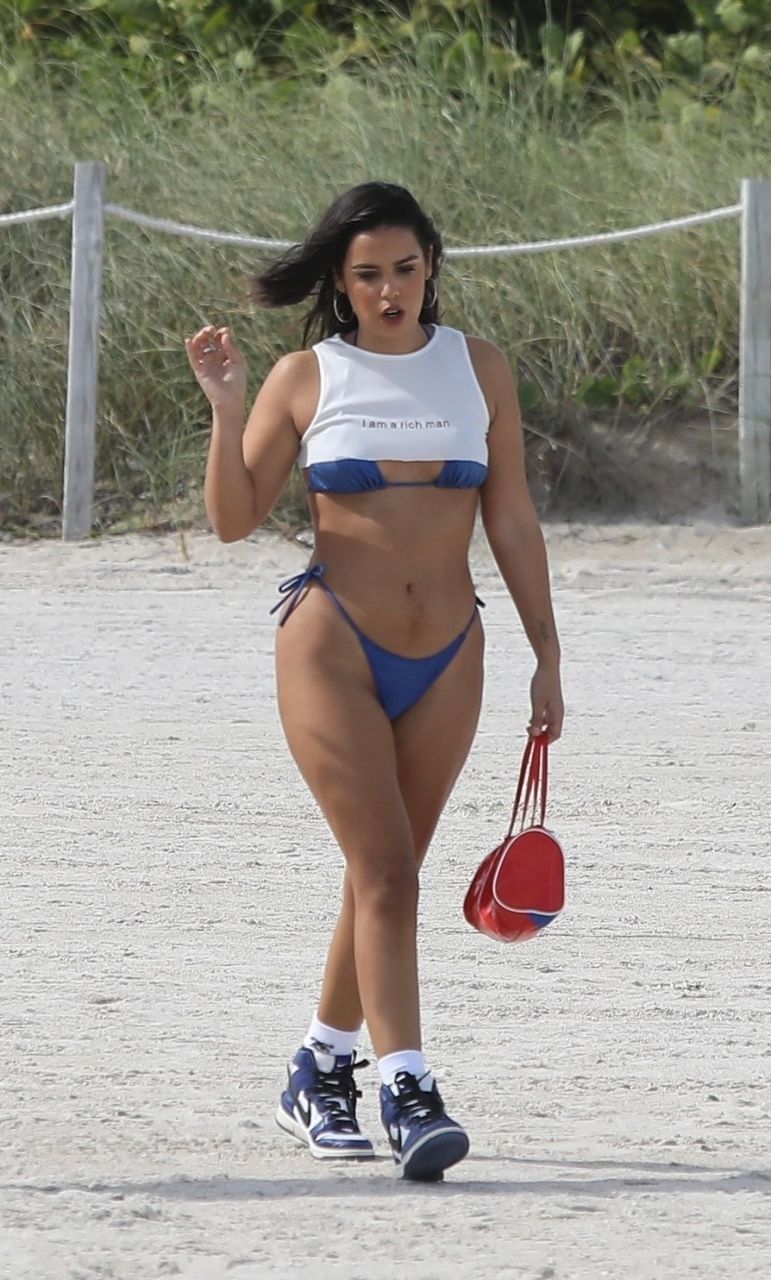 Audri Nix Bikini Beach Miami