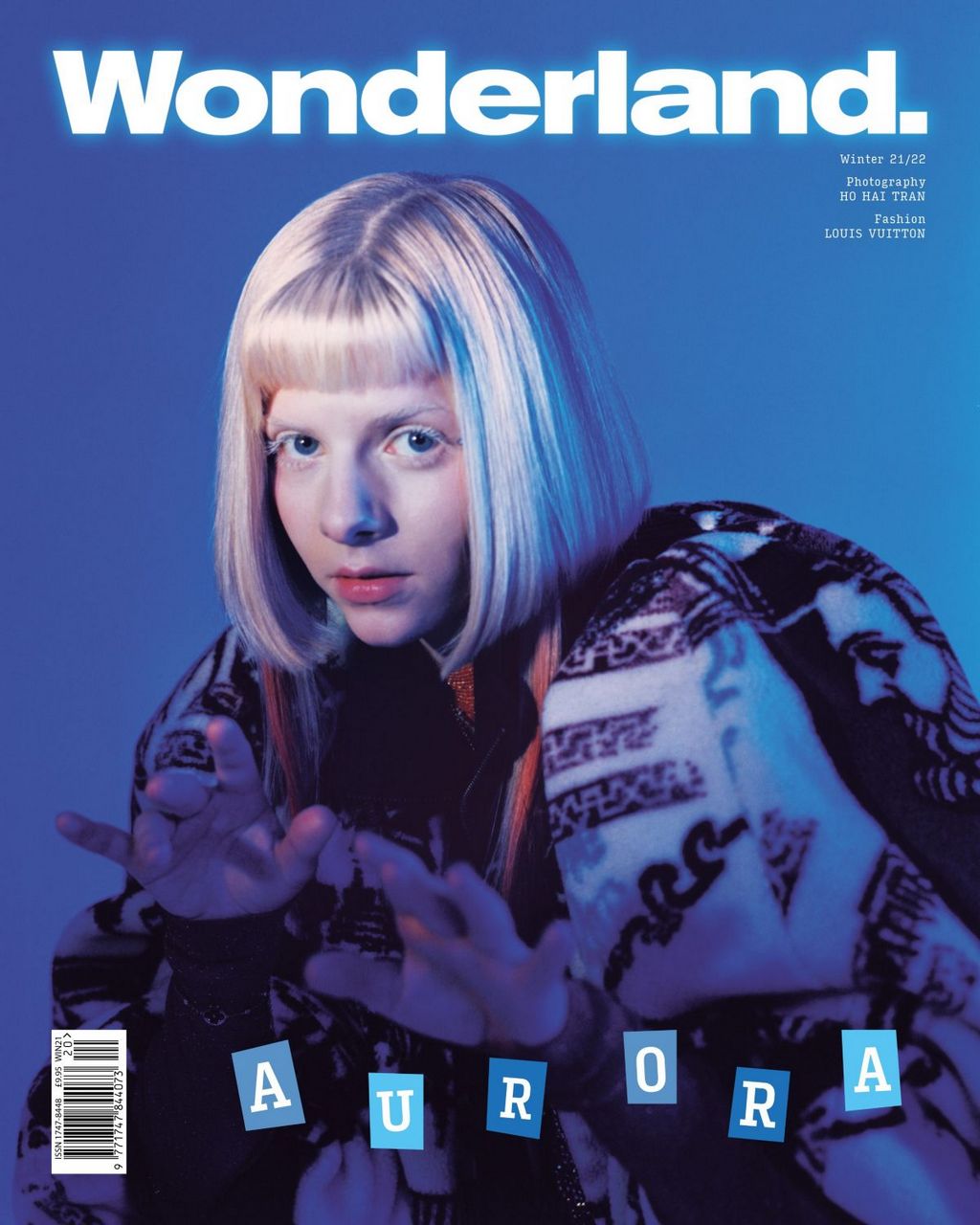 Aurora For Wonderland Magazine January
