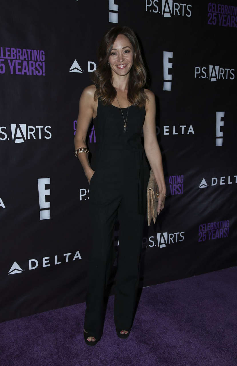 Autumn Reeser Party Celebrating 25 Years Of P S Arts Los Angeles
