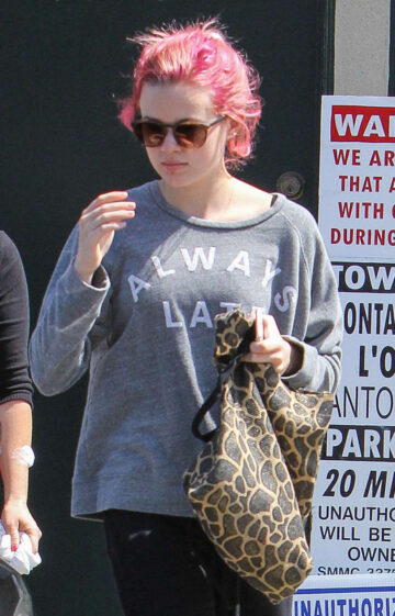 Ava Phillippa Out About Los Angeles