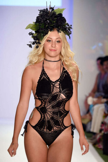 Ava Sambora Baes Bikinis Fashion Show Miami