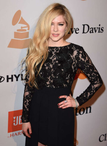 Avril Lavigne 2016 Pre Grammy Gala Salute To Industry Icons Beverly Hills