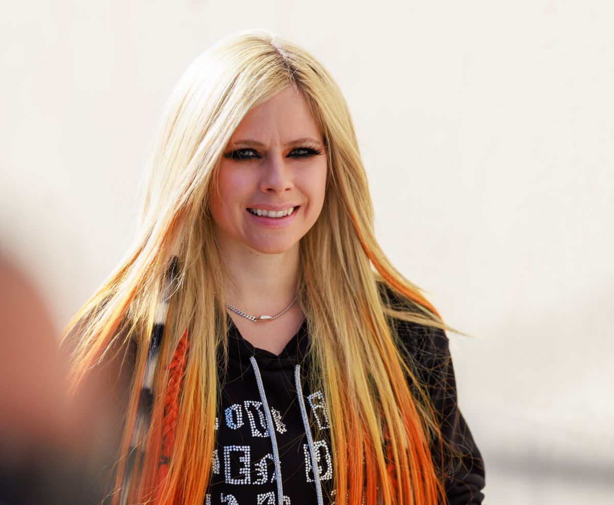 Avril Lavigne Arrives Jimmy Kimmel Live Los Angeles
