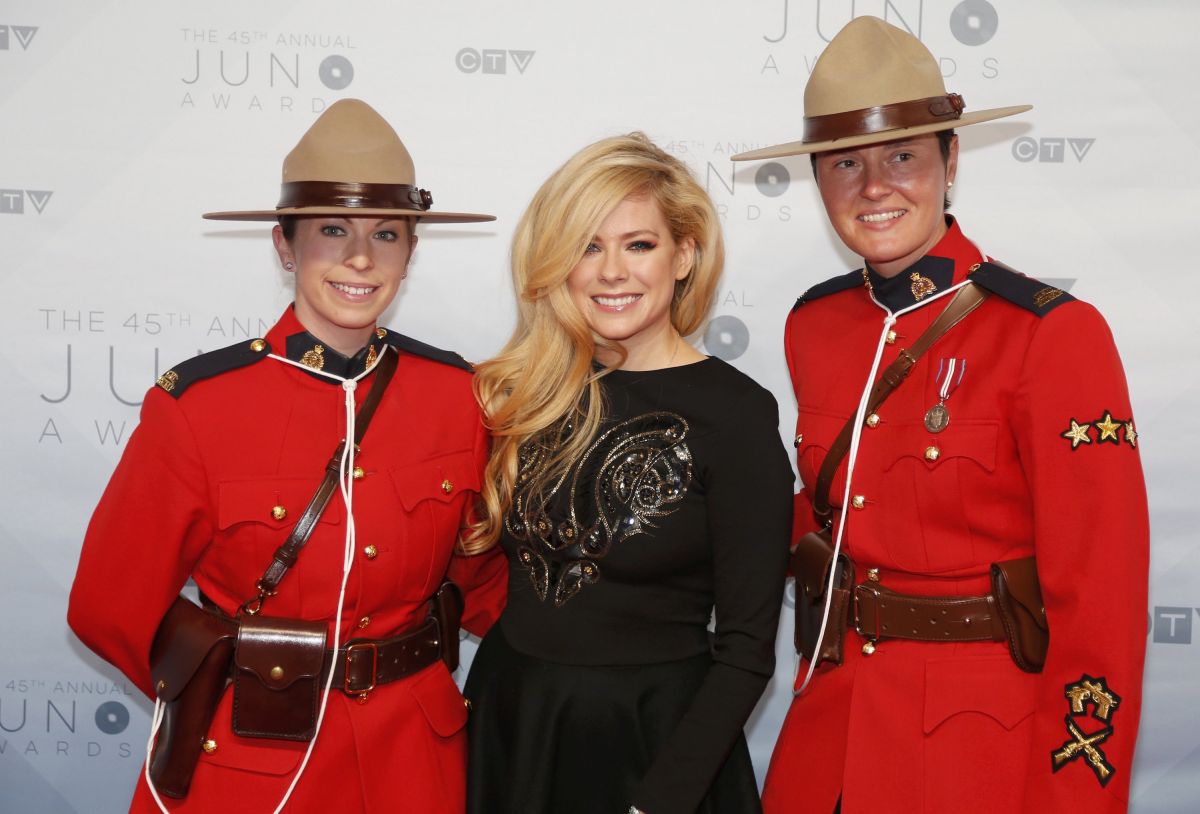 Avril Lavigne Juno Awards Calgary