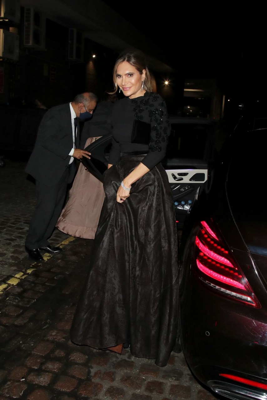Ayda Field Arrives Fashion Awards Afterparty Chiltern Firehouse London