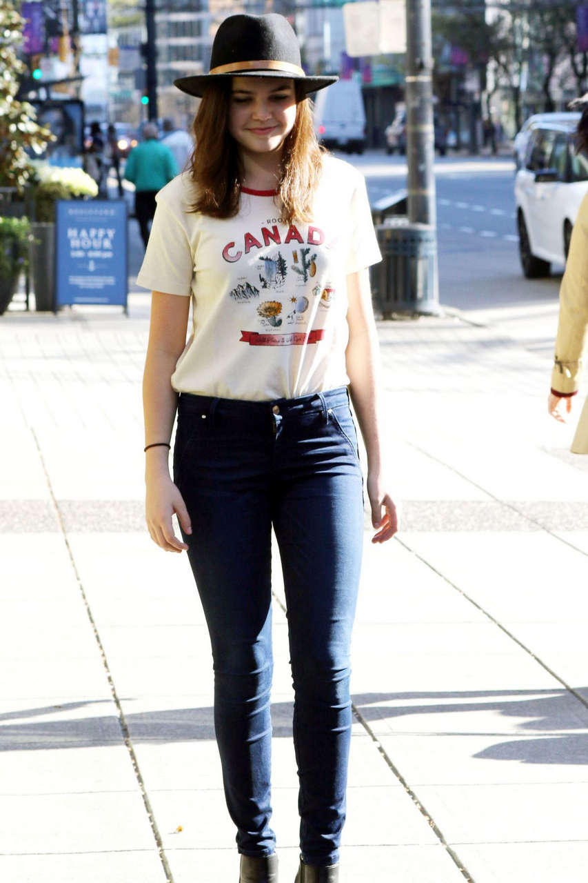 Bailee Madison Out About Vancouver