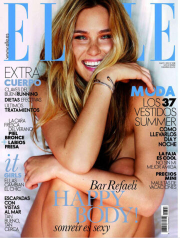 Bar Refaeli Elle Magazine Spain May 2012 Issue