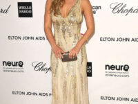 Bar Refaeli Elton John Aids Foundation Academy Awards Viewing Party Beverly Hills