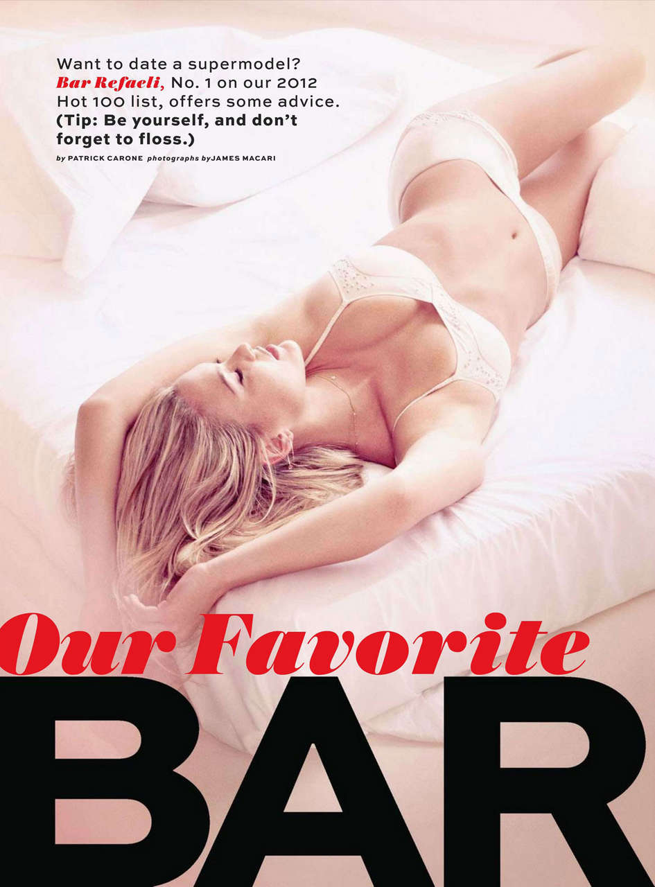 Bar Refaeli Maxim Magazine September 2012 Issue