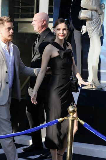 Barbara Palvin Arrives Giorgio Armani Pre Oscars Event Beverly Hills