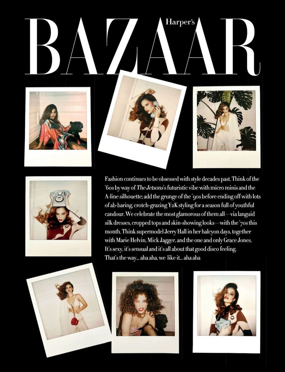 Barbara Palvin Harper S Bazaar Magazine Singapore February
