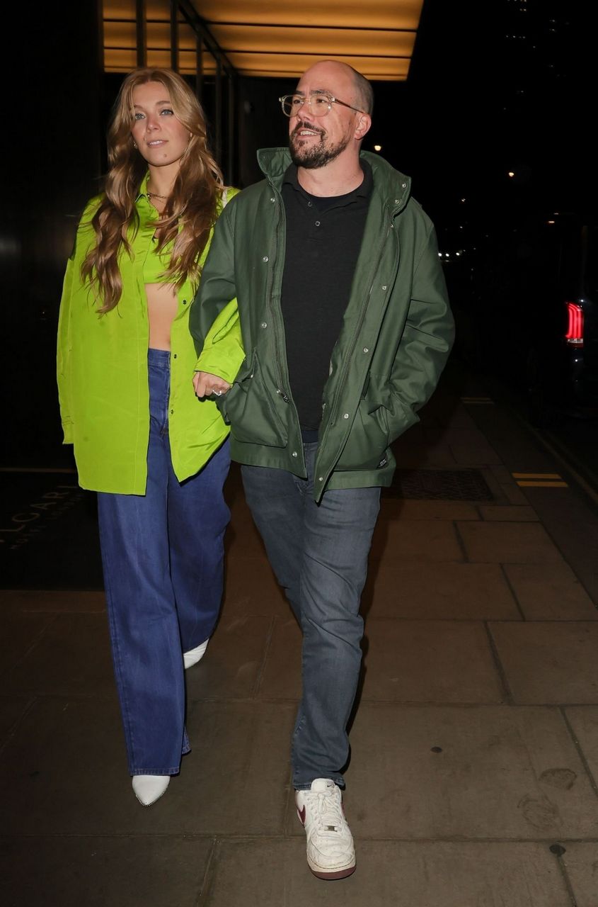 Becky Hill And Charlie Gardner Night Out London
