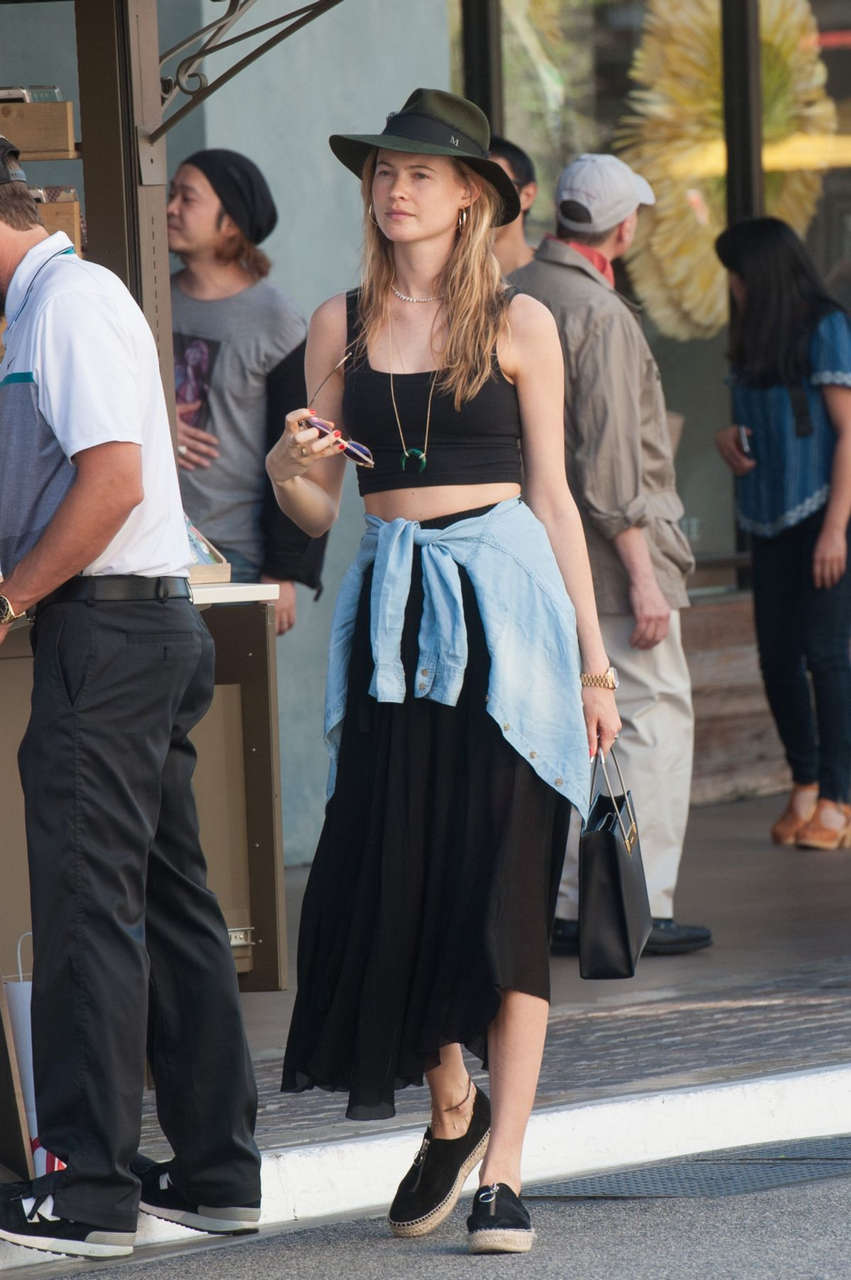 Behati Prinsloo Out About Los Angeles